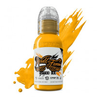Краска World Famous Tattoo Ink Michaelangelo Yellow